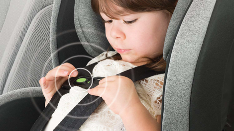 The Evenflo SensorSafe EveryStage has a whopping 4-120 pound range, and alerts your smartphone if your kid unbuckled themselves, or if you left them in the car.